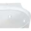 T70713C 1960-63 Chevrolet, GMC Pickup, Suburban; Interior Door Panel; Stamped Steel; Chrome; LH Driver Side - image 3