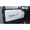 T70713C 1960-63 Chevrolet, GMC Pickup, Suburban; Interior Door Panel; Stamped Steel; Chrome; LH Driver Side - image 4