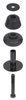 T70827 1973-80 Chevrolet/GMC C-Series 2WD Truck, Radiator Core Mount Bushing, w/ Hardware - image 3