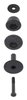 T70827 1973-80 Chevrolet/GMC C-Series 2WD Truck, Radiator Core Mount Bushing, w/ Hardware - image 4