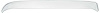T70840 Door Window Visor Shades for 1973-1991 Chevrolet, GMC Truck [Polished Stainless, Pair]