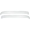 T70840 Door Window Visor Shades for 1973-1991 Chevrolet, GMC Truck [Polished Stainless, Pair] - image 2