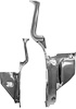 T70888 1955-59 Chevrolet, GMC Pickup Truck; Kick Panel and A Pillar Assembly; RH Passenger Side - image 1
