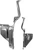 T70889 1955-59 Chevrolet, GMC Pickup Truck; Kick Panel and A Pillar Assembly; LH Drivers Side - image 1