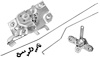 T70896 1972 Chevy Pickup, Blazer/Jimmy, Suburban;; Door Latch Assembly; Rods and Relay; Passenger Side - image 1