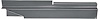 T70928 1973-87 Chevrolet, GMC Truck; Inner Rocker Panel Plate; Passenger Side; EDP Coating - image 1