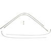 T71002 1967-72 Chevrolet, GMC Pickup Truck; Roof Drip Rail Molding Set; Stainless Steel; 7 Piece Set - image 4