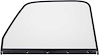 T71060 Door Glass; 1947-1950 Chevrolet, GMC Truck; Clear; Black Frame and Setting Channel; Passenger Side - image 1