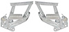 T71073 Hood Hinge Set 1967-1972 GM C/K Series Truck/Suburban, 1969-1972 Chevy Blazer, 1970-1972 GMC Jimmy [Chrome] - image 1