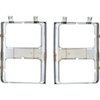 T71105 1985-88 Chevrolet/GMC Truck/SUV; Headlamp Bezel; With Dual Headlamps; Chrome Grill; Pair - image 4