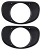 T71140 1962 Chevrolet Truck; Suburban; Headlamp Bezels; Black; LH and RH - image 2