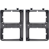 T71148 1983-84 Chevrolet; Pickup; Blazer; Suburban; Headlamp Bezels; Dual Headlamp; Dark Gray Metalic; LH and RH - image 1