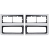 T71155 1985-88 Chevy, GMC Pickup, Blazer/Jimmy, Suburban; Headlamp Bezels; Single; Without Chrome; Pair - image 1
