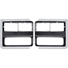 T71156 1985-88 Chevy, GMC Pickup, Blazer/Jimmy, Suburban; Headlamp Bezels; Single; Without Chrome; Pair - image 1