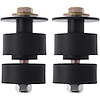 T71205 1973-80 Chevrolet/GMC C-Series 2WD Truck; Radiator Core Support Mounting Bushing Set; 12-Pieces