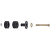 T71205 1973-80 Chevrolet/GMC C-Series 2WD Truck; Radiator Core Support Mounting Bushing Set; 12-Pieces - image 2