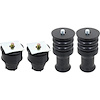 T71208 Cab Mount Bushing Set for 1973-80 Chevy/GMC 3/4 ton Trucks, Standard Cab