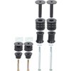 T71208 Cab Mount Bushing Set for 1973-80 Chevy/GMC 3/4 ton Trucks, Standard Cab - image 3