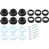 T71215 Cab Mount Bushing Set for 1988-2002 Chevy/GMC C/K Trucks [Extended Cab] - image 1