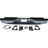 T71271 Rear Bumper with Brackets; 1999-06 Chevrolet Silverado, GMC Sierra 1500, 2500 LD; Perfect Match; Gray Powder Coat - image 1