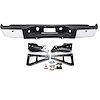 T71280 Rear Step Bumper Assembly; 2007-13 Silverado, Sierra 1500 GMT900; For Models With Parking Assist; With Brackets, - image 1