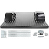 T71616P Full Bed Floor Panel; 1967-72 Chevrolet, GMC Shortbed; Fleetside; With Bracing; 6.5' Bed; With 4" Wider Tubs; Black - image 1