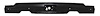 T73803 1973-80 Chevrolet, GMC C/K Truck; Upper Grill Mounting Panel; w/o Inner Hood Release - image 1