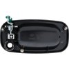T76004 1999-07 Chevrolet, GMC Truck/SUV; Exterior Door Handle; With Key Hole; Black Smooth Housing, Chrome Lever; Front; Left - image 4