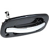 T76005 1999-07 Chevrolet, GMC Truck/SUV; Exterior Door Handle; With Key Hole; Black Smooth Housing, Chrome Lever; Front; Right - image 1