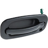 T76006 1999-07 Chevrolet, GMC Truck/SUV; Exterior Door Handle; With Key Hole; Black Textured; Front; Left - image 1