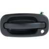 T76006 1999-07 Chevrolet, GMC Truck/SUV; Exterior Door Handle; With Key Hole; Black Textured; Front; Left - image 2