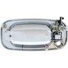 T76011 1999-07 Chevy, GMC Truck, SUV; Exterior Door Handle; with Key Hole; All Chrome; Front; EH Passenger Side - image 3
