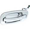 T76012 1999-07 Chevrolet, GMC Truck/SUV; Exterior Door Handle; All Chrome; Rear Side Door; Left - image 1