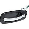 T76016 1999-07 Chevrolet, GMC Truck/SUV; Exterior Door Handle; Black Smooth Housing; Chrome Lever; Rear Side Door; Left - image 1