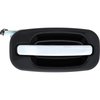 T76017 1999-07 Chevrolet, GMC Truck/SUV; Exterior Door Handle; Black Smooth Housing; Chrome Lever; Rear Side Door; Right - image 2