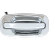T76022 1999-07 Chevrolet, GMC Truck/SUV; Exterior Door Handle; Without Key Hole; All Chrome; Front; Right - image 2