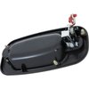 T76024 1999-07 Chevrolet, GMC Truck/SUV; Exterior Door Handle; Without Key Hole; Black Smooth Housing; Chrome Lever; Front; Righ - image 2