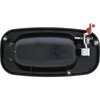 T76024 1999-07 Chevrolet, GMC Truck/SUV; Exterior Door Handle; Without Key Hole; Black Smooth Housing; Chrome Lever; Front; Righ - image 3