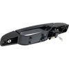 T76028 2007-13 Chevrolet, GMC Truck/SUV; Exterior Door Handle; With Key Hole; Black Smooth; Front; Left - image 3