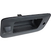 T76047 2007-13 Chevrolet, GMC Truck; Tail Gate Handle Bezel; Black Textured; With Key Hole; With Backup Camera Hole
