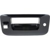 T76049 2007-13 Chevrolet, GMC Truck; Tail Gate Handle Bezel; Black Smooth; With Key Hole; With Backup Camera Hole - image 2