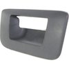 T76059 2007-13 Chevrolet, GMC Truck; Tail Gate Handle Bezel; Without Key Hole; Without Camera Hole; Black Textured Finish - image 2