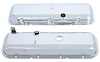 T9503 1965-91 Chevrolet, Valve Covers, 396-454 Big Block, w/out Baffles, Chrome - image 1