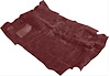 TC18275C6 1992-97 Chevy/GMC Crew Cab Pickup Claret/Oxblood Molded Cutpile Carpet Set - image 1