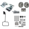TDK3 1967 Mustang Fastback Trap Door Hardware Component Kit - image 1