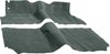 TF103335 1956 Bel Air, Two-Ten; 2 Door Sedan; Bench Seat; Cut & Sewn Carpet Set; Loop; Gunmetal Gray - image 2