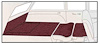 Superior Loop 5-Piece Carpet Set 1955-57 Chevrolet Wagon - image 1