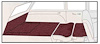 Superior Loop 5-Piece Carpet Set 1955-57 Chevrolet Nomad - image 1