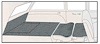 Superior Loop 5-Piece Carpet Set 1955-57 Chevrolet Nomad - image 1