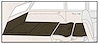 Superior Loop 5-Piece Carpet Set 1955-57 Chevrolet Nomad - image 1